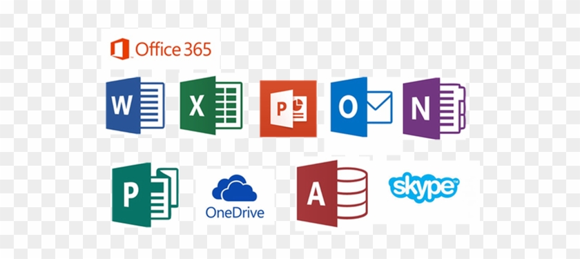 Microsoft Office の2つの導入形態 Office 365とoffice - Microsoft Application 2016 Icons #1076134