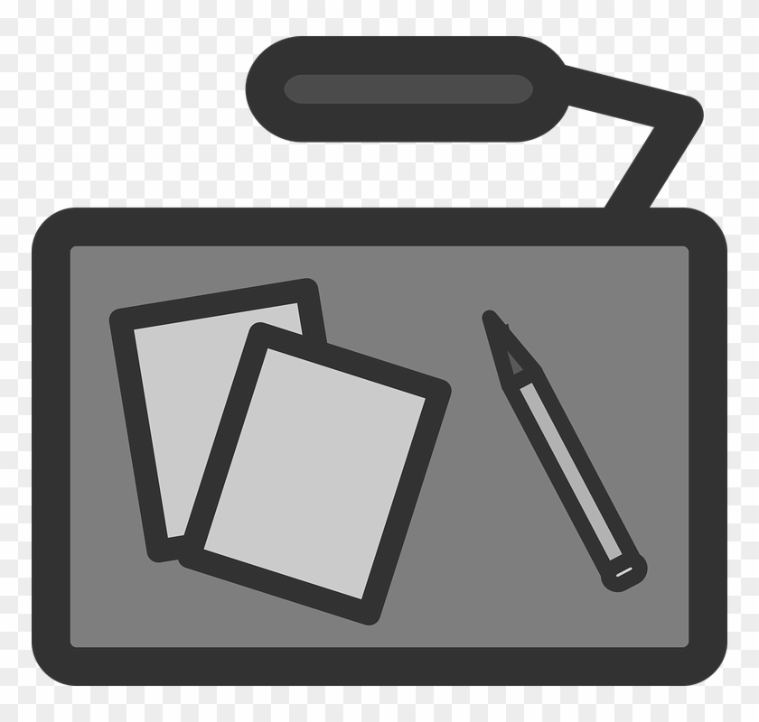 Office Desk Clipart 3, Buy Clip Art - Desk Office Icon #1076142