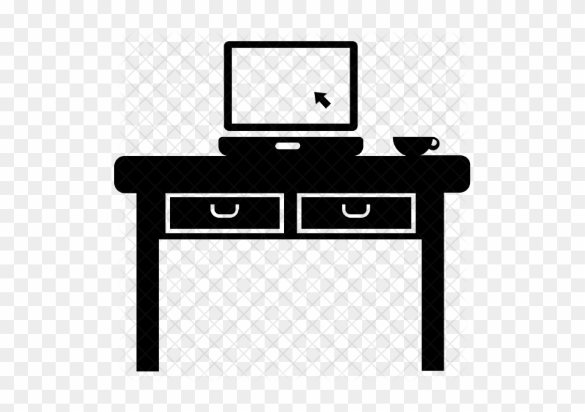 Home Office Icon - Table #1076161