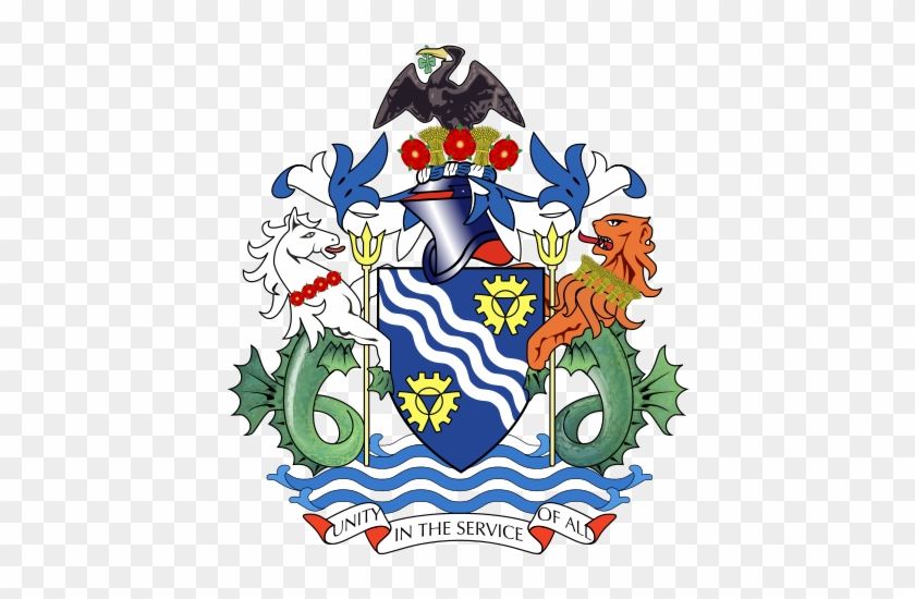 Coat Of Arms Of The Merseyside County Council - Liverpool Coat Of Arms #1076277