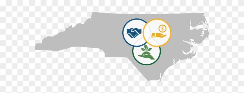 North Carolina Triple Bottom Line1 - North Carolina Map Vector #1076289