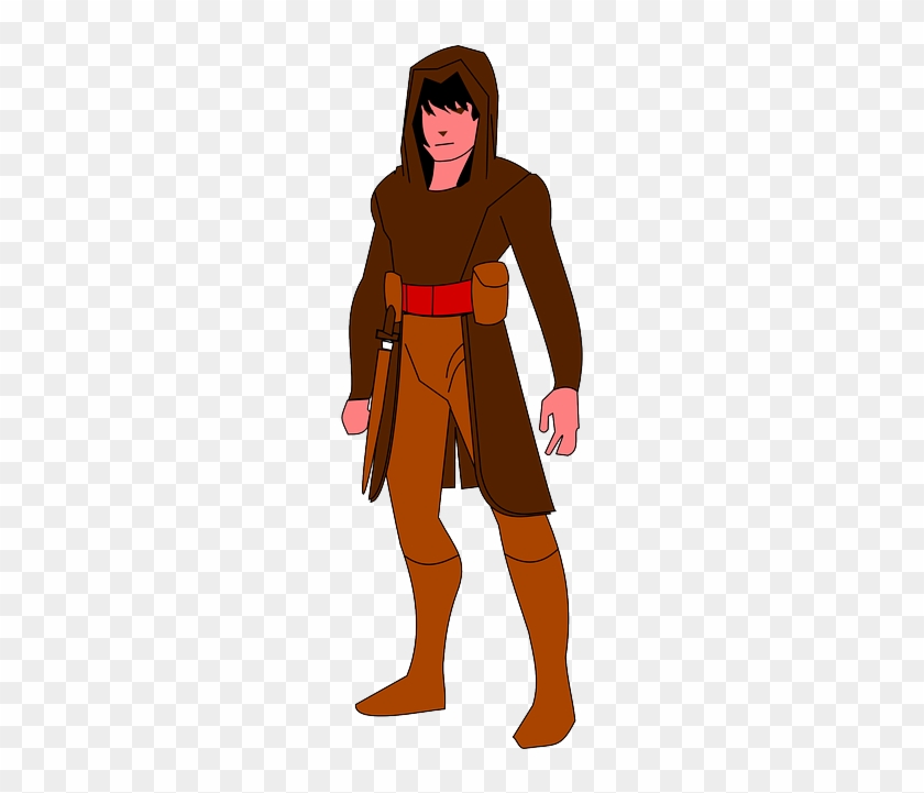 Assassin - Medieval Peasant Clip Art #1076294