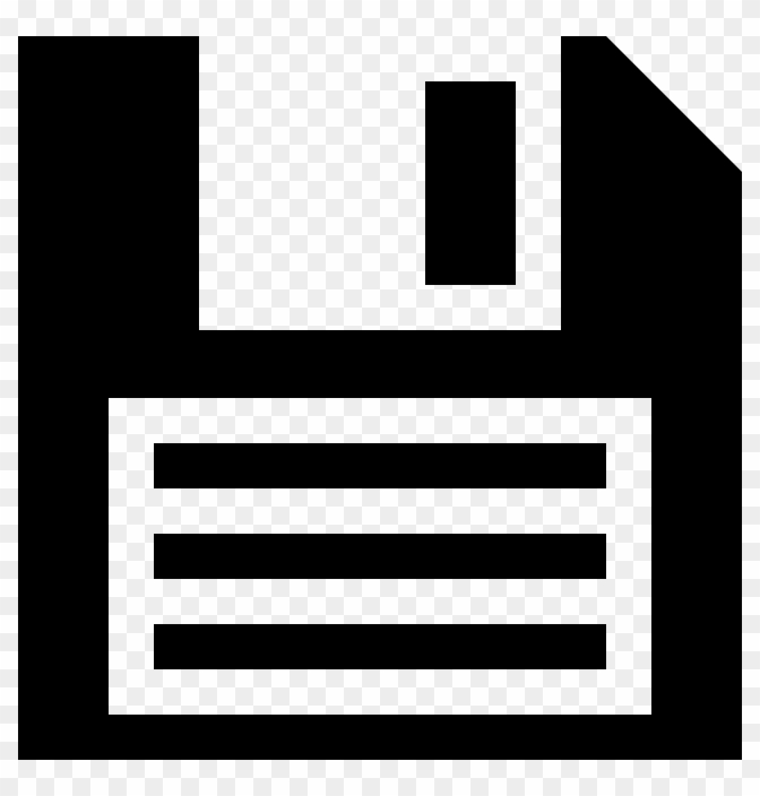 Floppy Disk - Floppy Disk Icon Vector #1076328