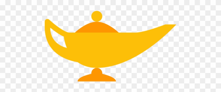 Genie Lamp Icon #1076392