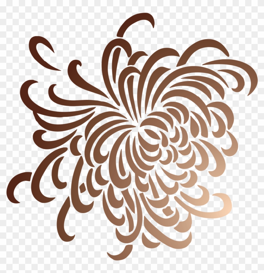 Chrysanthemum Clip Art - Illustration #1076414