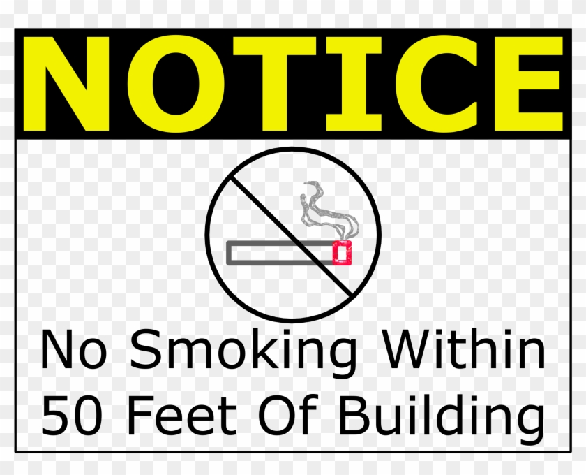 No Smoking Within 50 Feet Icons Png Free Png And Icons - Jongens Zijn Net #1076427