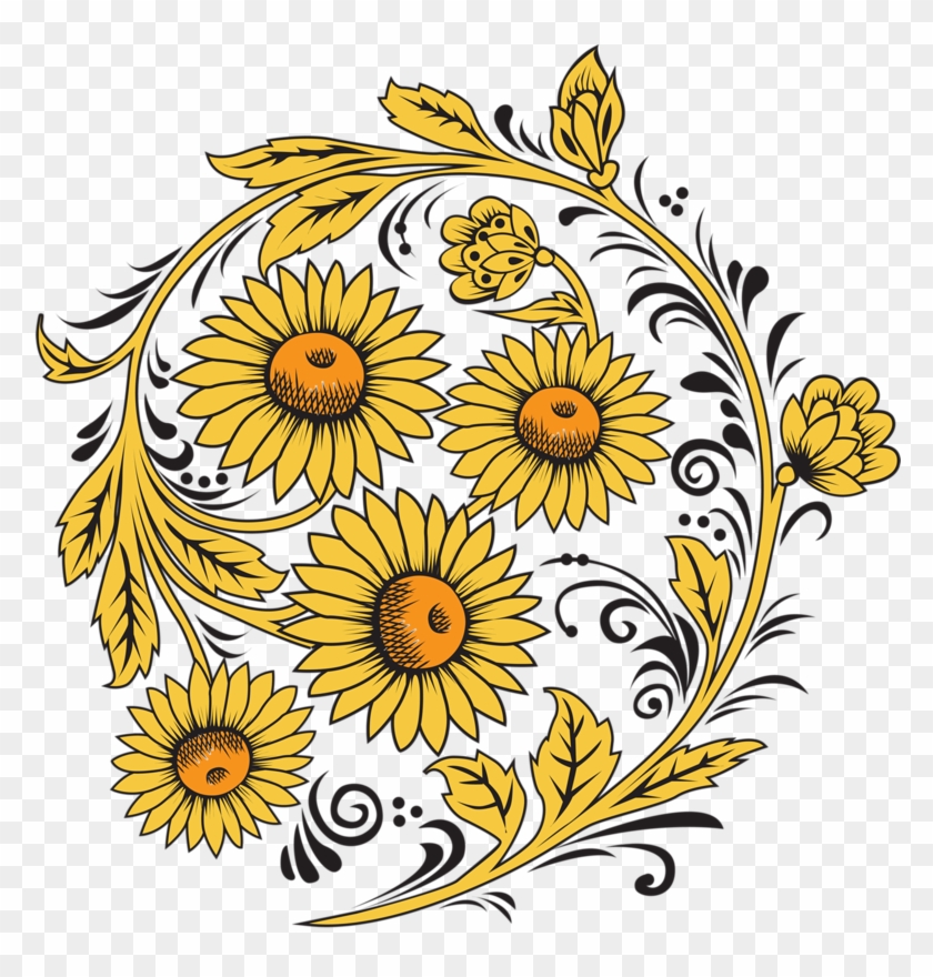 Chrysanthemum Indicum Visual Arts T Shirt - Hohloma Design 4 Shower Curtain #1076439