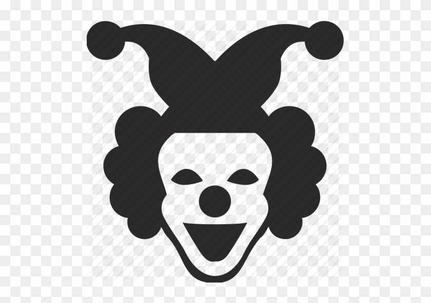 Jester Head Clipart Vector - Clown With A Crown #1076517