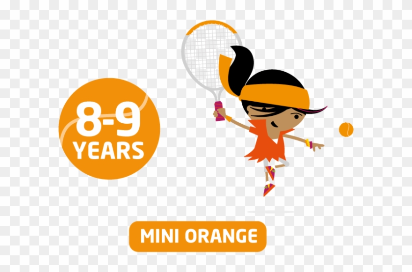 Class Image - Mini Orange Tennis #1076605