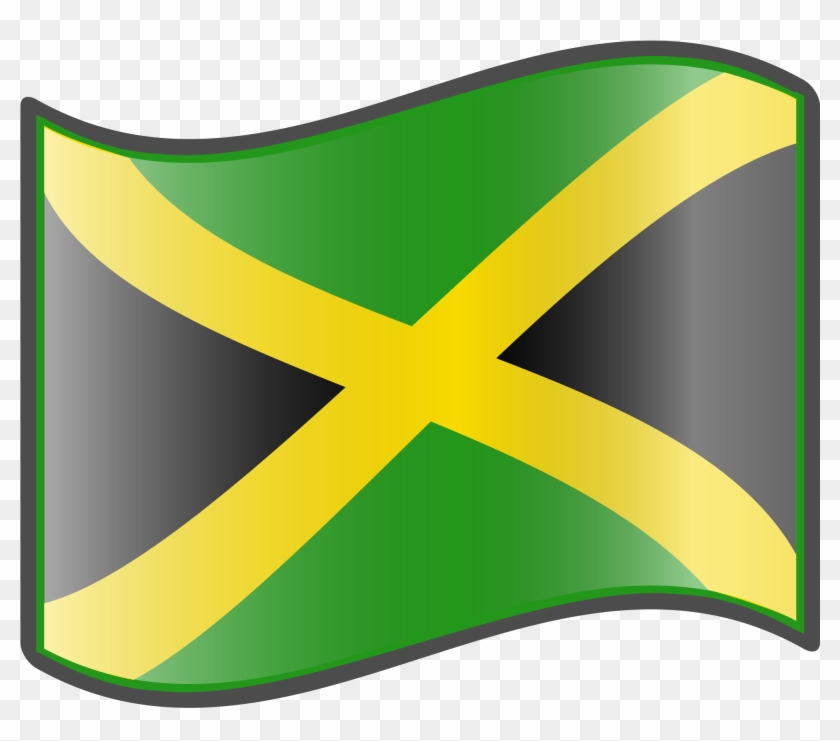 Nuvola Jamaican Flag - Jamaican Flag Clipart #1076677