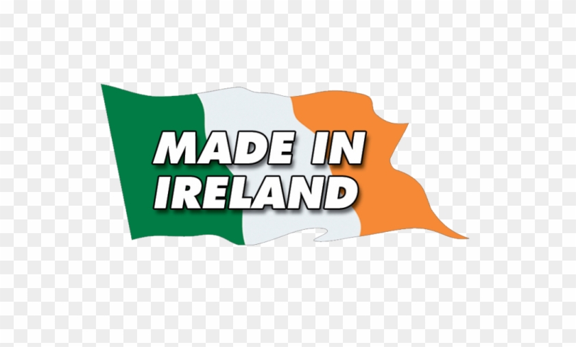 A Flag With "made In Ireland" Written - Made In Ireland Logo #1076723