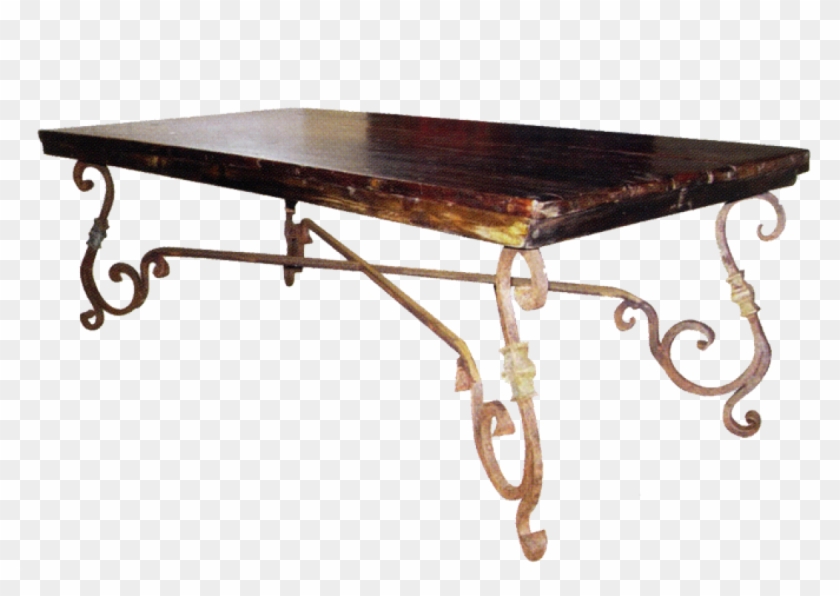 Awesome Transparent Coffee Table On - Antique Wrought Iron Table #1076856
