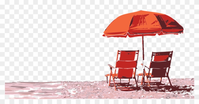 Beach Chair Cliparts 10, Buy Clip Art - Ombrellone Png #1076872