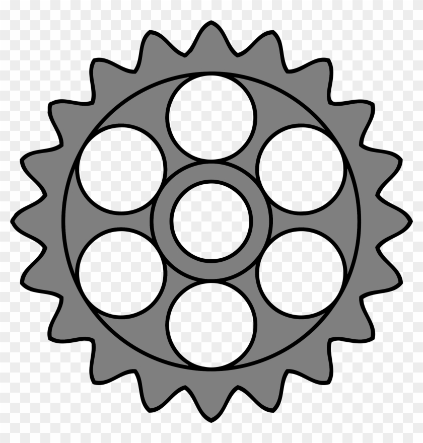 Gear With Circular Holes - Vinyl Record #1076879