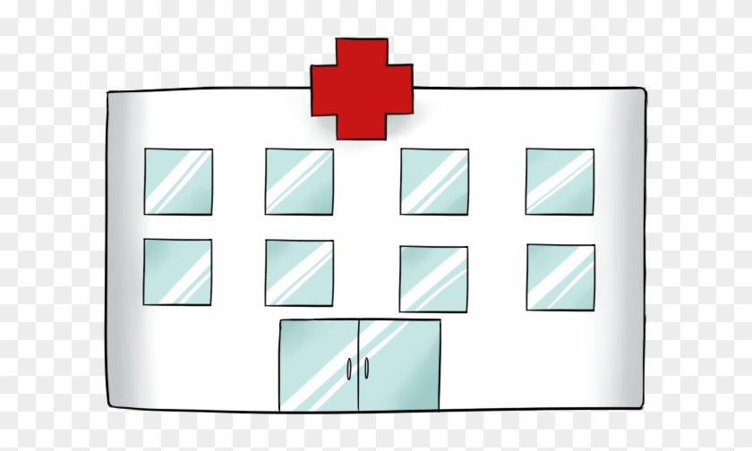 Funny Hospital Clipart Clipart Kid - Hospital Building For Kid #1076882