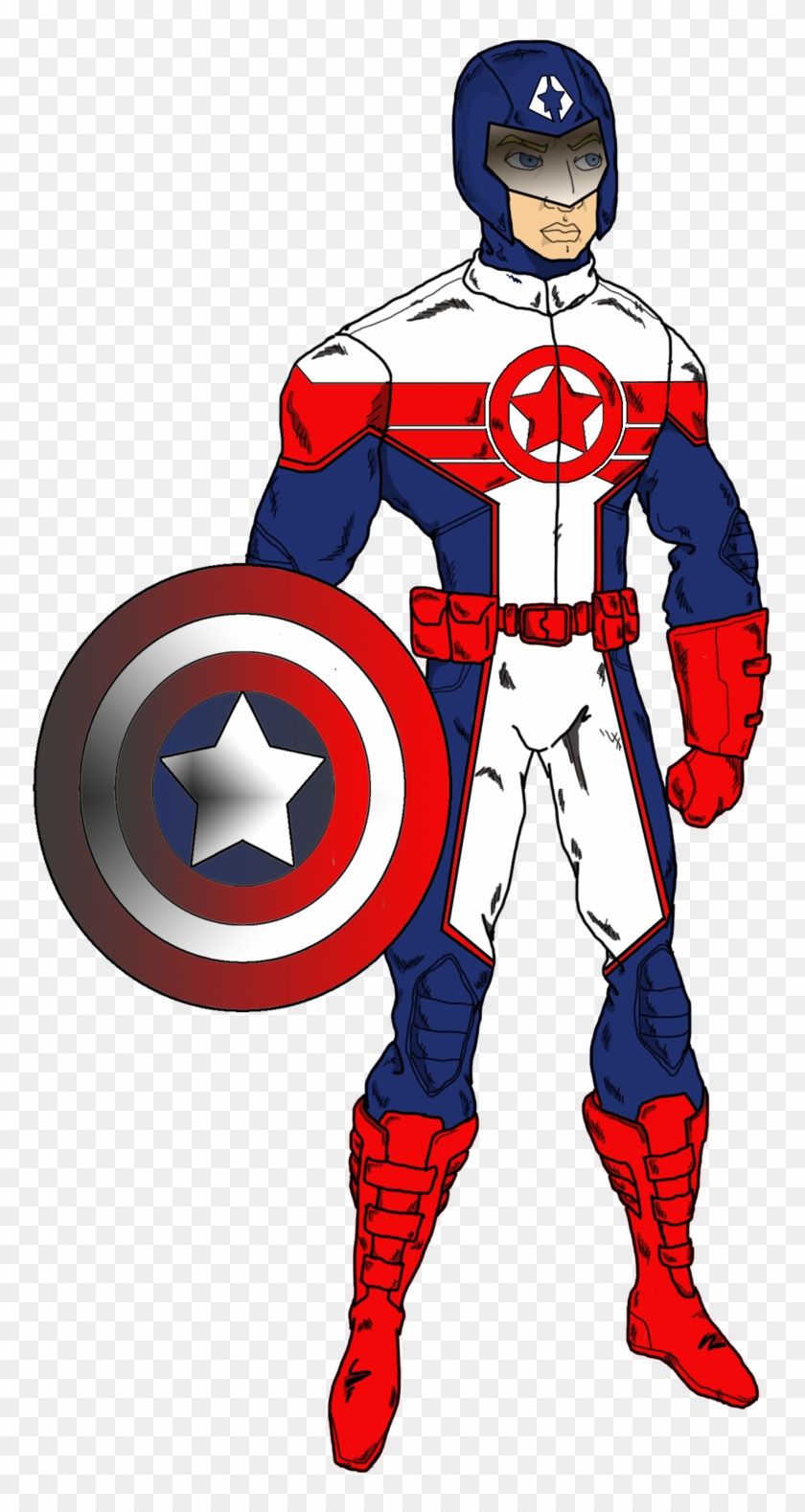 Captain America Redesign By Parisnjones Captain America - Comics #1076919