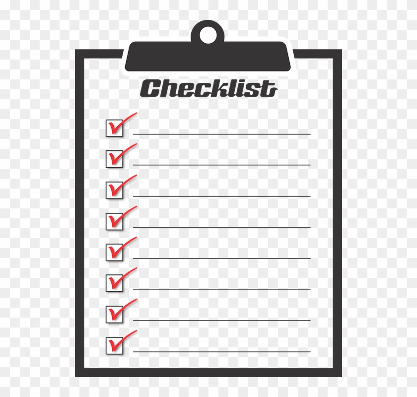 To Do List Clipart 20, Buy Clip Art - Task Checklist #1076958