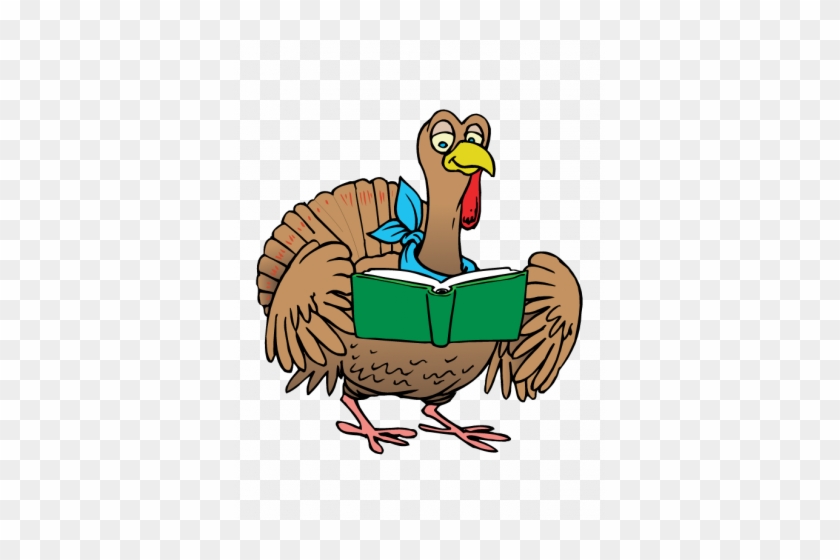 School-wide Reading Challenge & Turkey Gobble Assembly - Turkey With A Book #1077072