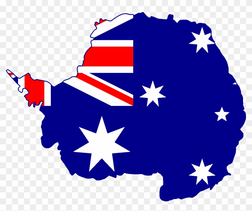 Australia Flag Png 8, Buy Clip Art - New Zealand Flag Map #1077137