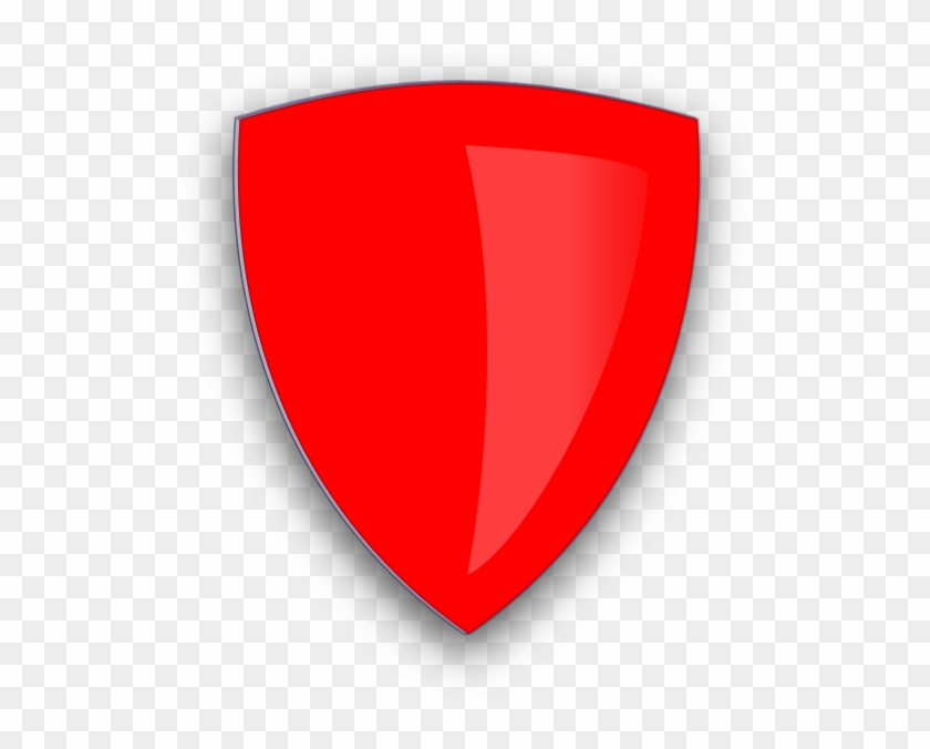 Red Shield Vector Png #1077148