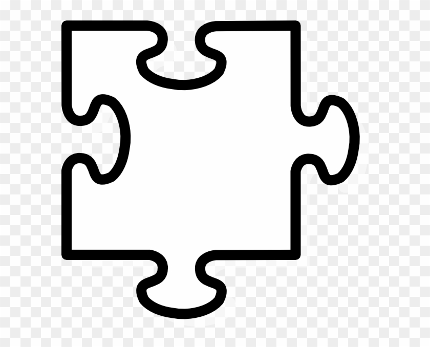 Clip Art - Autism Awareness Puzzle Piece Template #1077179
