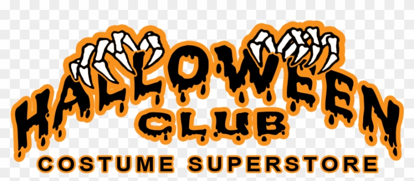Halloween Club Halloween Costume Superstore Open Year-round - Halloween Club Logo #1077204