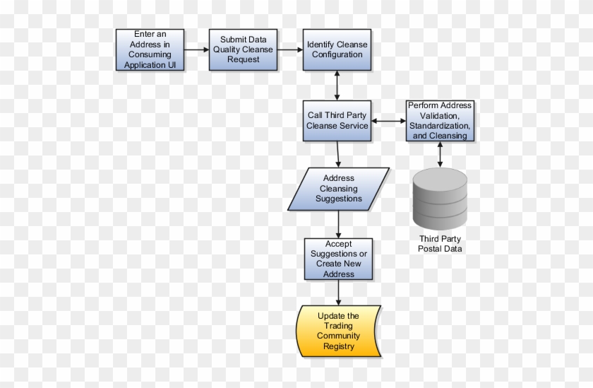 Real-time Address Cleansing Flow Chart - Data Cleaning Flow Chart #1077288