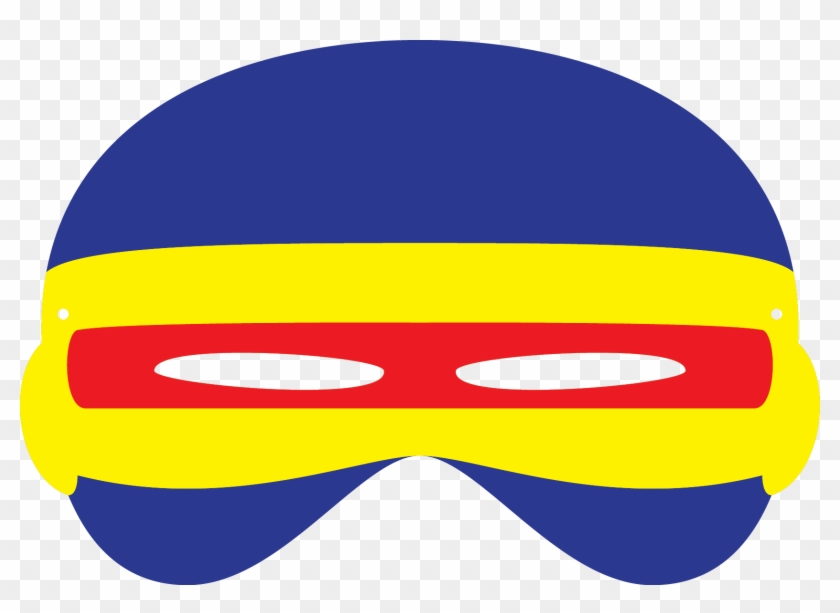 Foam Mask Superhero Templates Cyclops - Mask #1077294