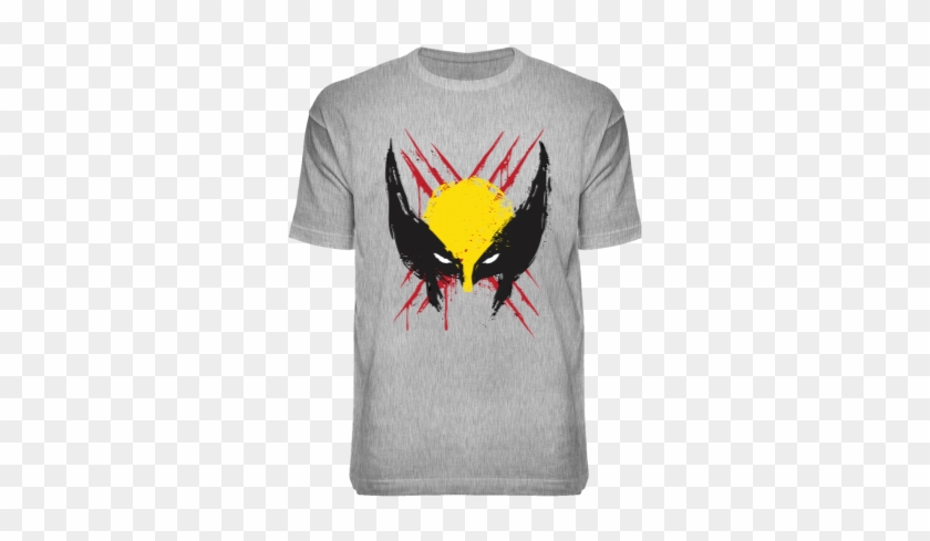 Футболка Wolverine Mask - T-shirt #1077332