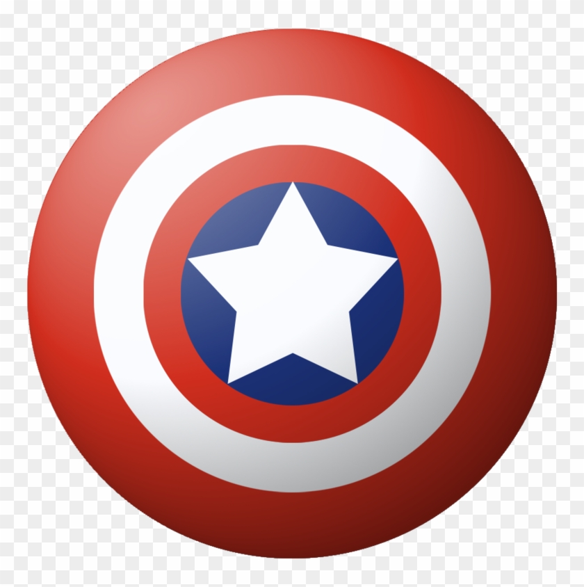 Captain America Shield Png #1077380
