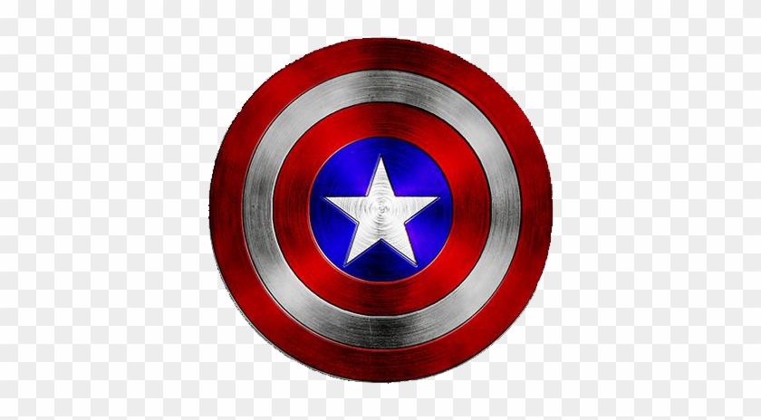 Captain America And The Avengers Captain Americas Shield - Captain America Png Escudo #1077405