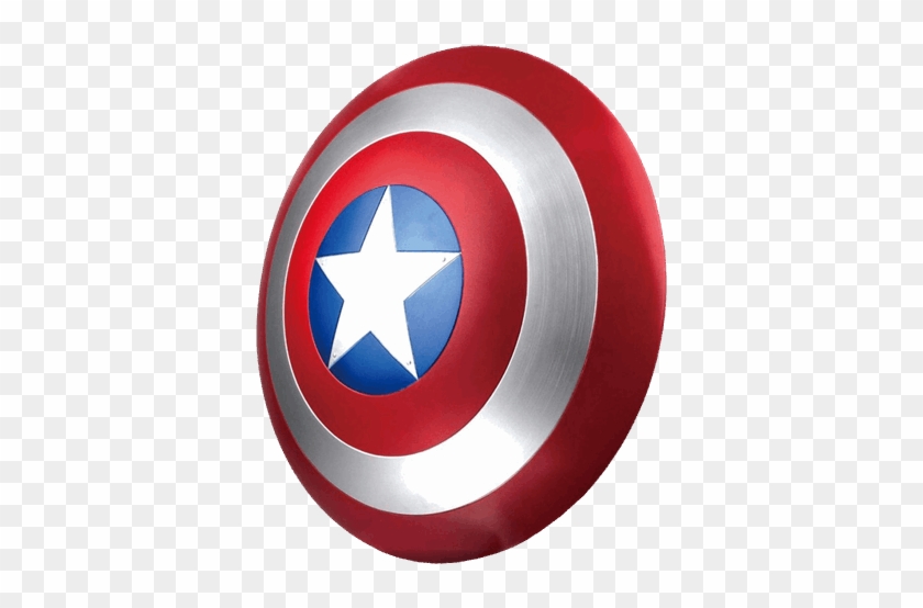 Large - Captain America Shield Png #1077409