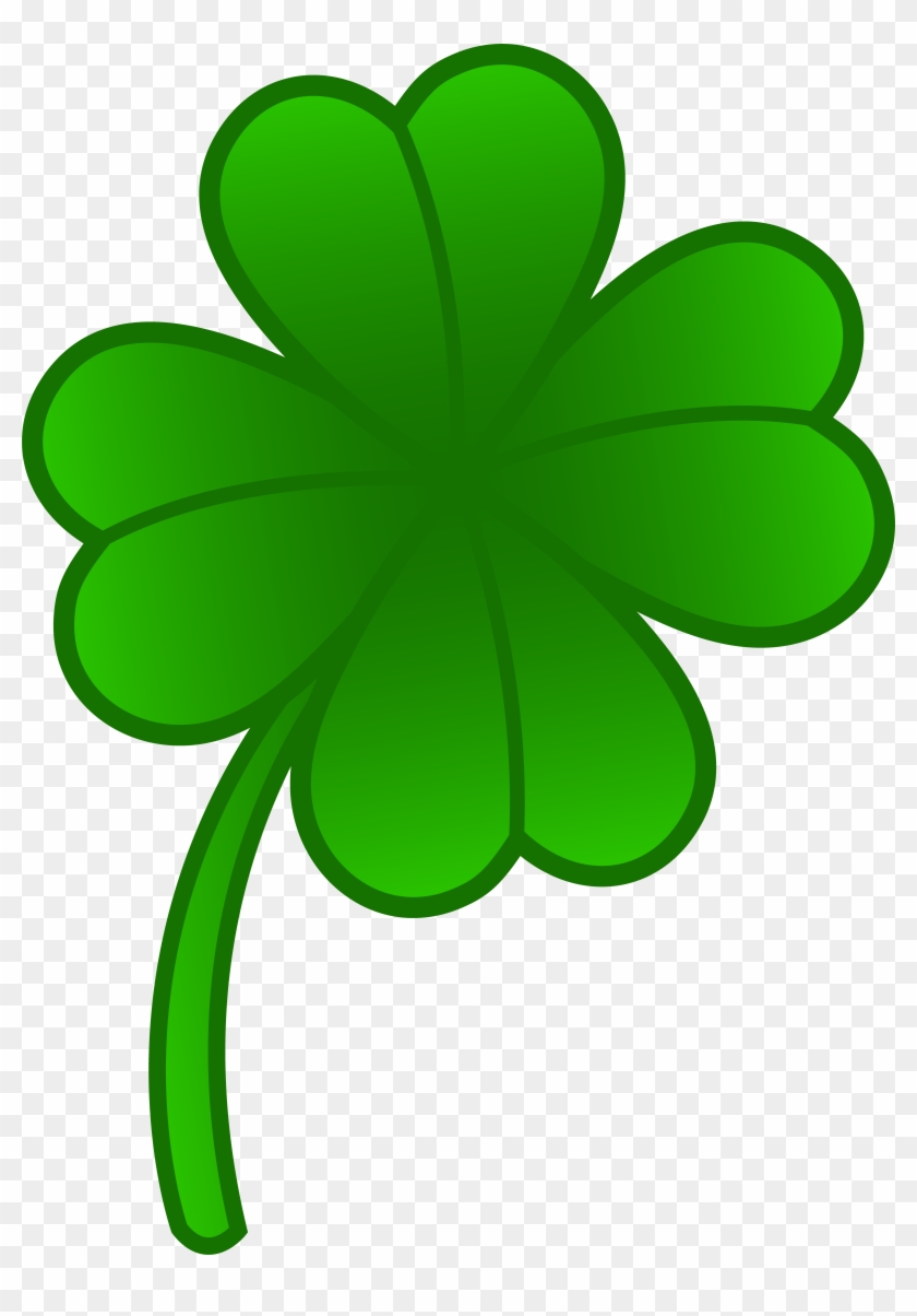 Green Four Leaf Clover - Green #1077491