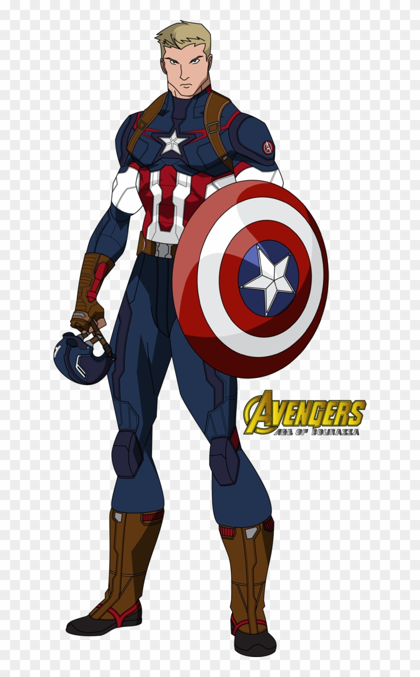 Shield Drawing Exquisite Captain America Cartoon 6 - Captain America Marvel Drawing #1077537