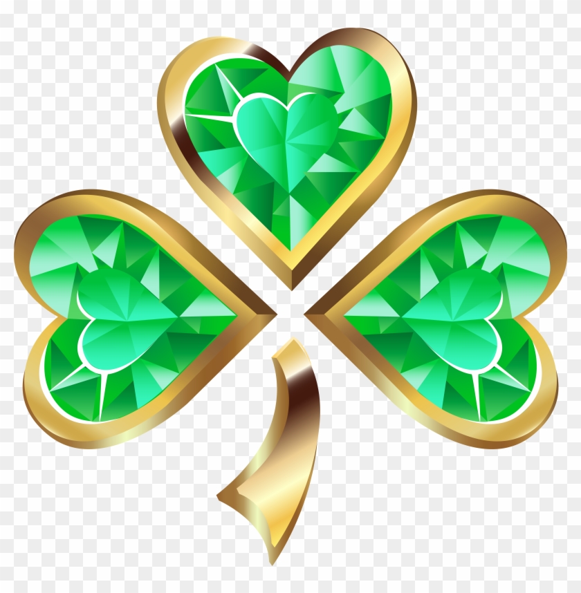 Irish Shamrock Clipart - Irish Shamrock Clipart #1077559