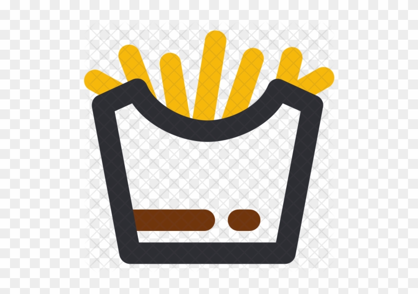 Pomfrit, Fast, Food, Potato, Eat Icon - Pomfrit, Fast, Food, Potato, Eat Icon #1077572