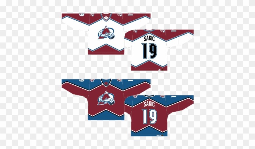 I Toyed With The Idea Of Having The Nords Jerseys Placed - Colorado Avalanche #1077603