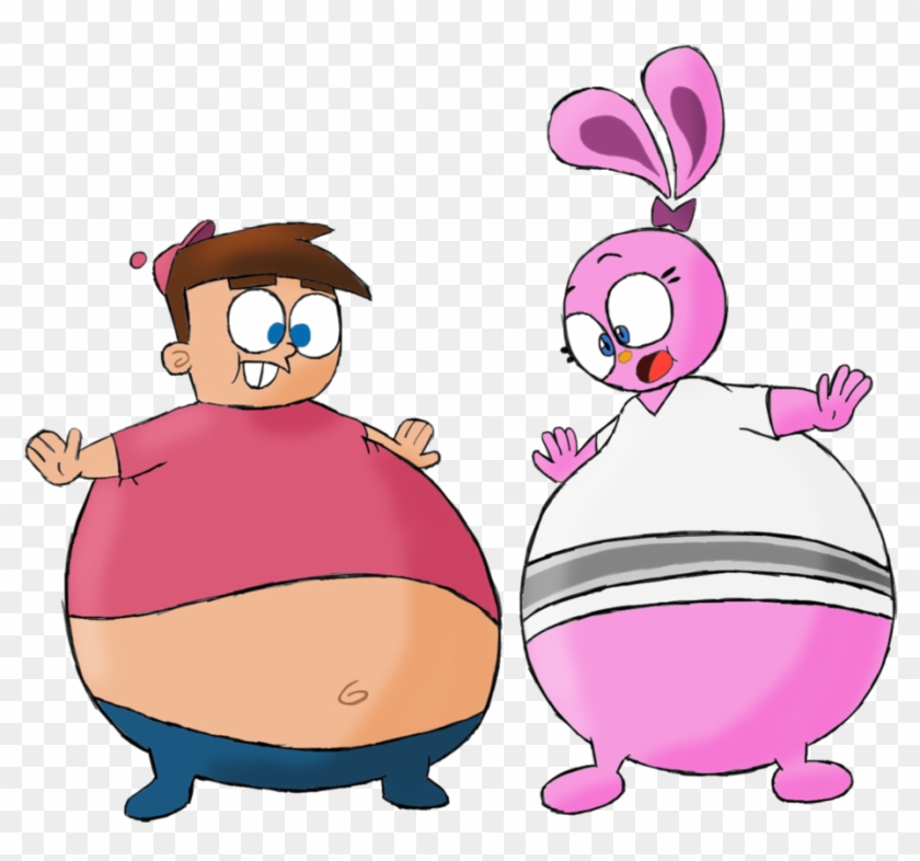 Timmy Turner And Yin Bloated By Juacoproductionsarts - Yin Yang Yo Fairly Odd Parents #1077646