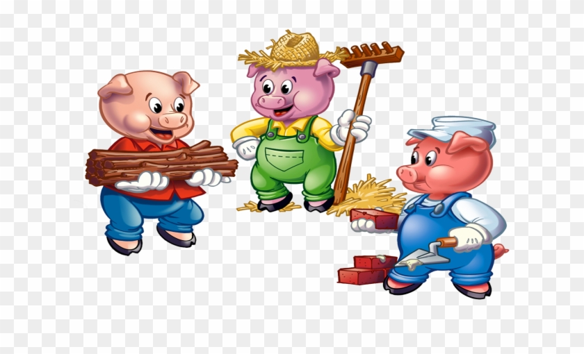 The Three Little Pigs, Hansel And Gretel, Sleeping - Three Little Pigs Story #1077674