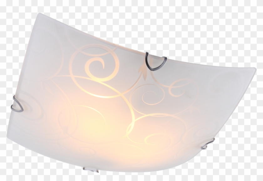 Timeless Ceiling Lamp Metal White Globo Maverick 40491-2 - Lampshade #1077768