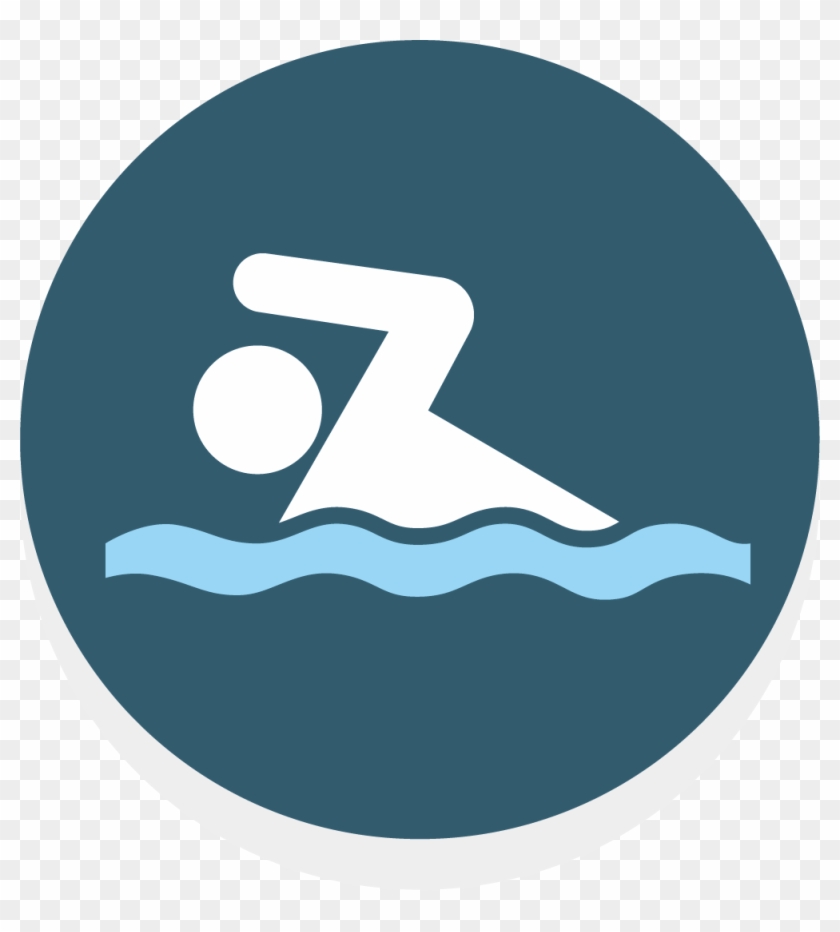 Swimming Symbol Logo - Embankment Tube Station #1077777