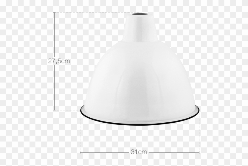 Enamel Lamp Shade Enamel Dome Lampshade E27 Green - Lampshade #1077818