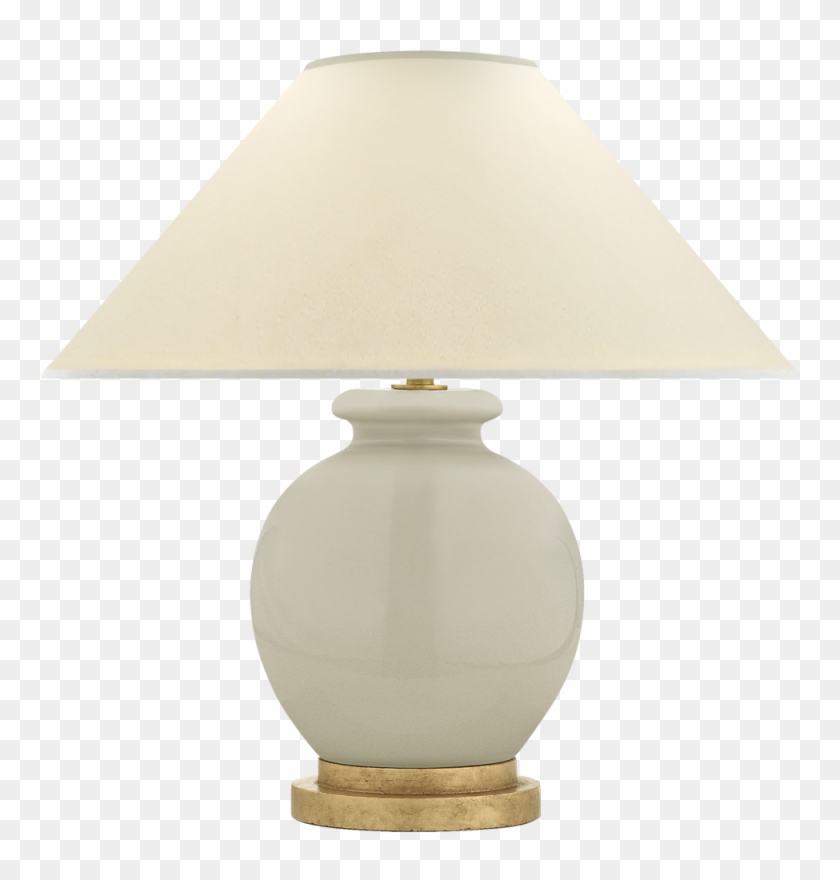 Chang Accent Table Lamp In Iced Coconut With Nat - Lampshade #1077883