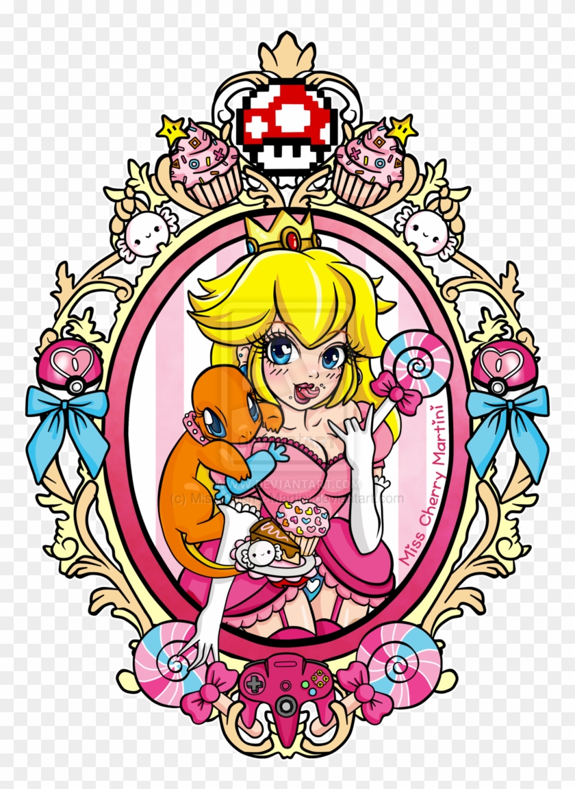 Princess Peach Pokemon Tattoo - Princess Peach #1077932