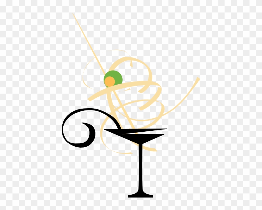 Cocktail Wedding Clipart - Alcoholic Drink #1077935