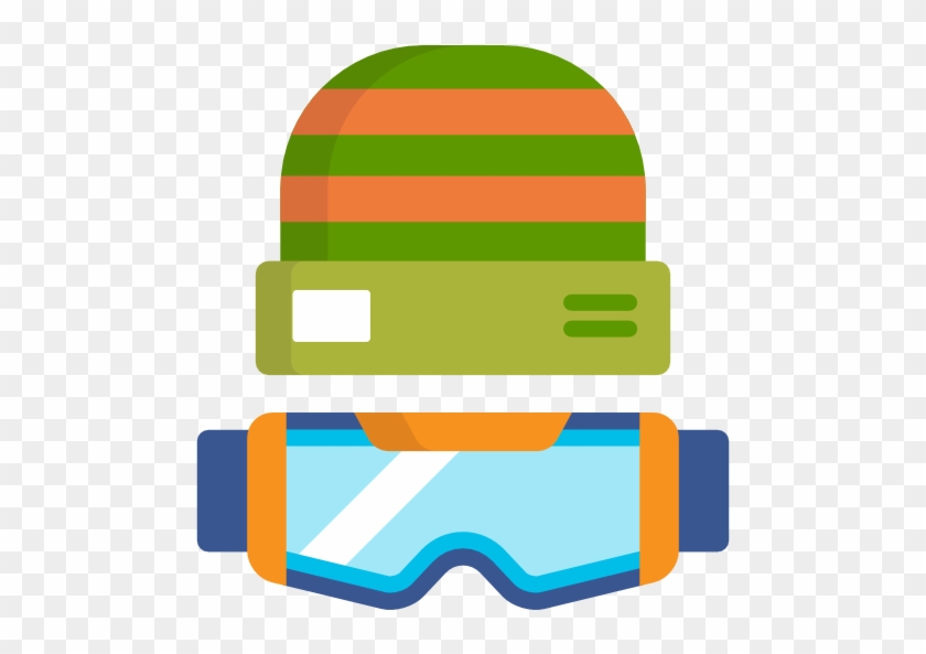 Ski Goggles Free Icon - Ski Goggles Free Icon #1078027