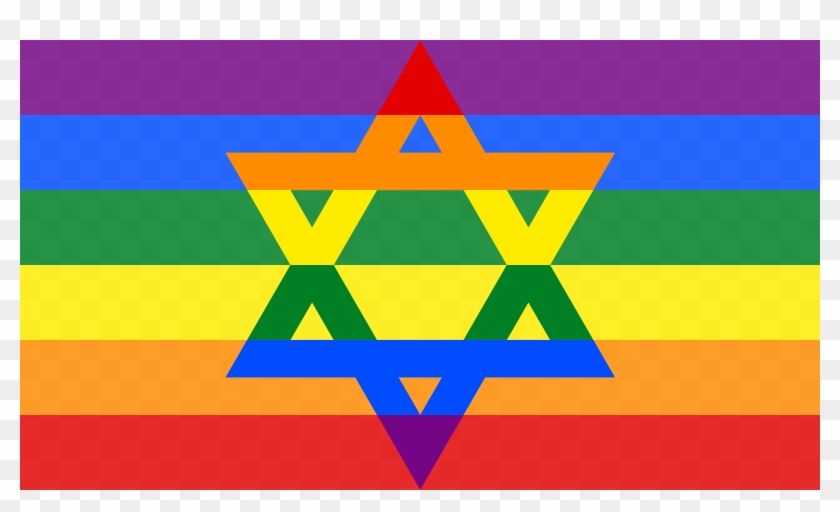 Starofdavidgay - ' - Jewish Gay Pride Flag #1078038