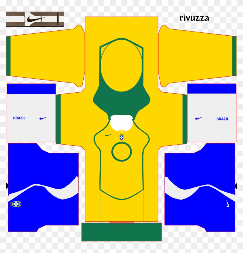 Preview Brazil Kits1 Preview Brazil Kits2 - Dream League Soccer Kits Classic #1078051
