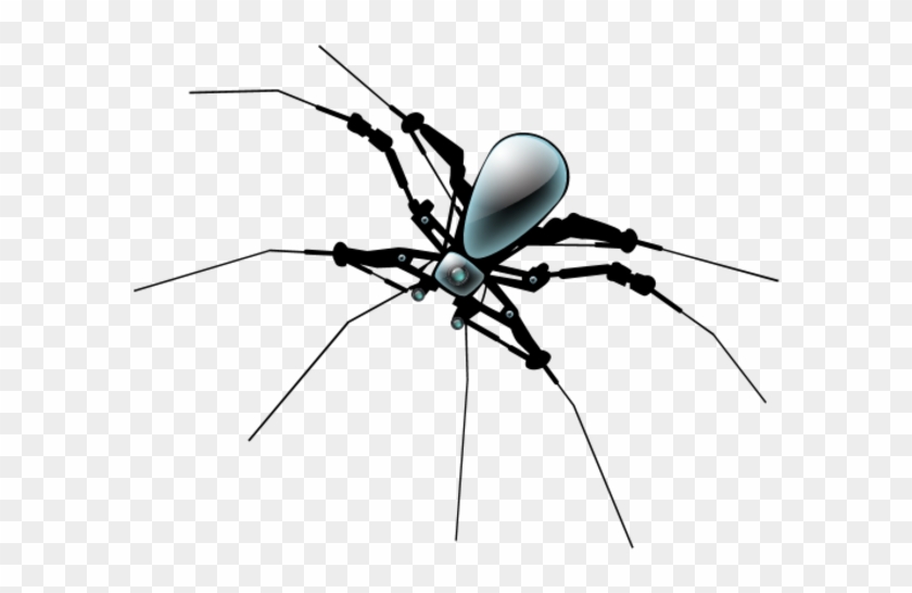 Robots Clipart Spider - Spider Robot #1078126