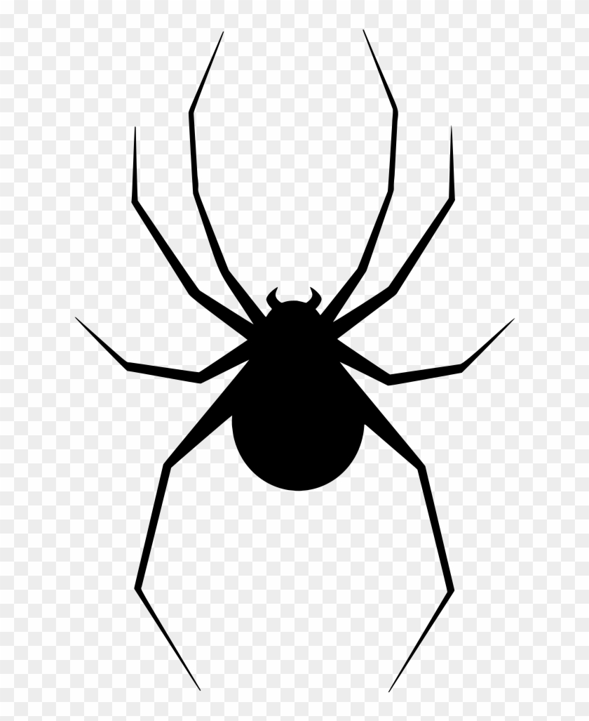 Spider Silhouette - Clip Art #1078140